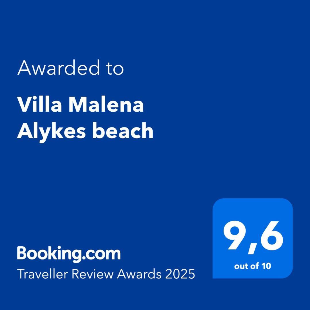 Villa Malena Alykes Beach Volos Exteriör bild